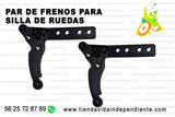 FRENOS PARA SILLA DE RUEDAS